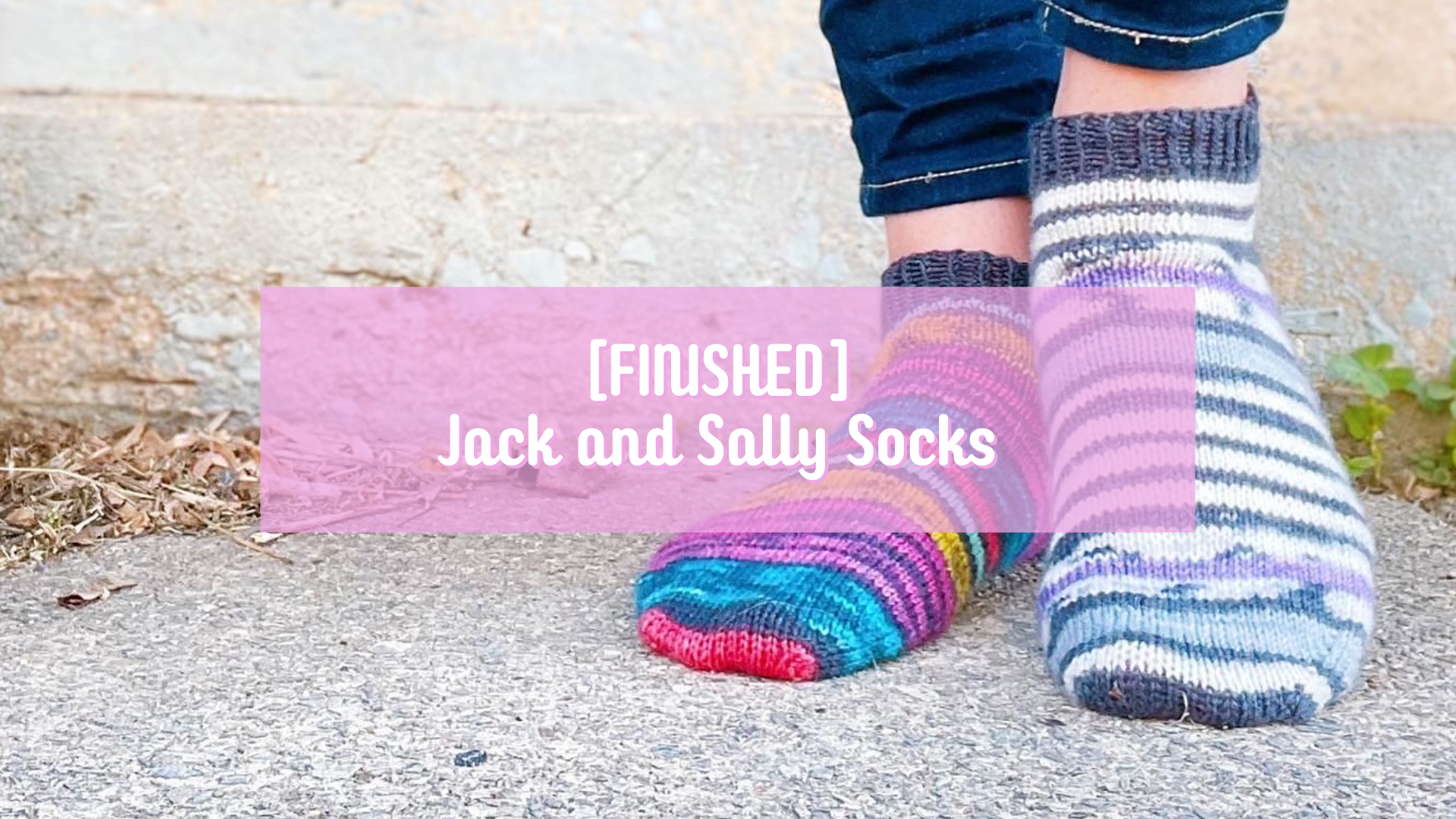[FINISHED] Jack and Sally Socks