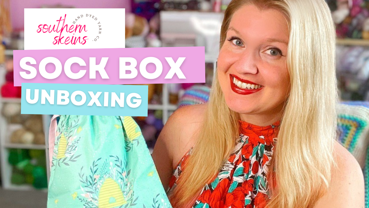 [REVIEW] Southern Skeins July 2022 Sock Box Unboxing