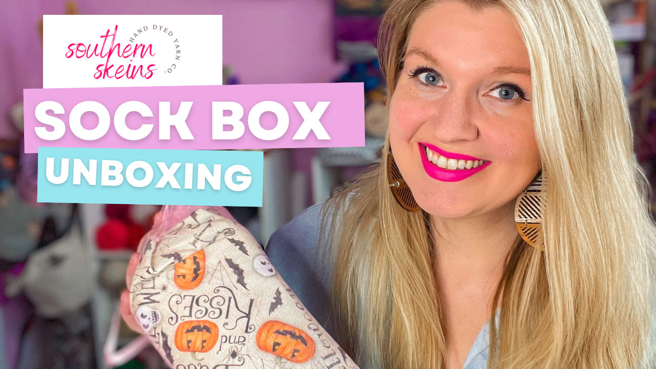 [REVIEW] Southern Skeins October 2022 Sock Box Unboxing