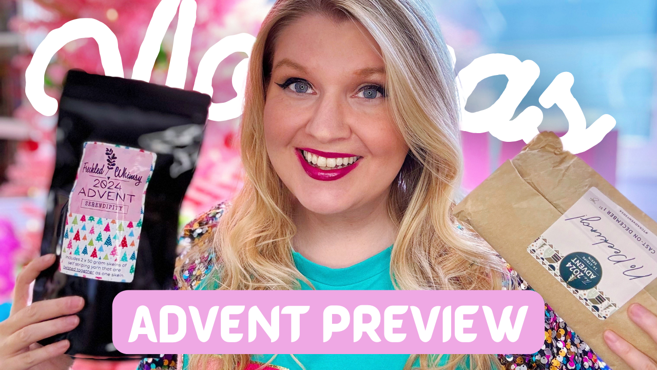 [VLOGMAS 2024] Day 00: Yarn Advent Preview