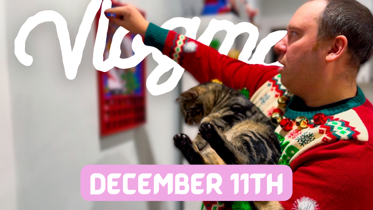 [VLOGMAS 2024] Day 11: Crochet Society Advent CALendar | The Cozy Knitter Sock Knitting