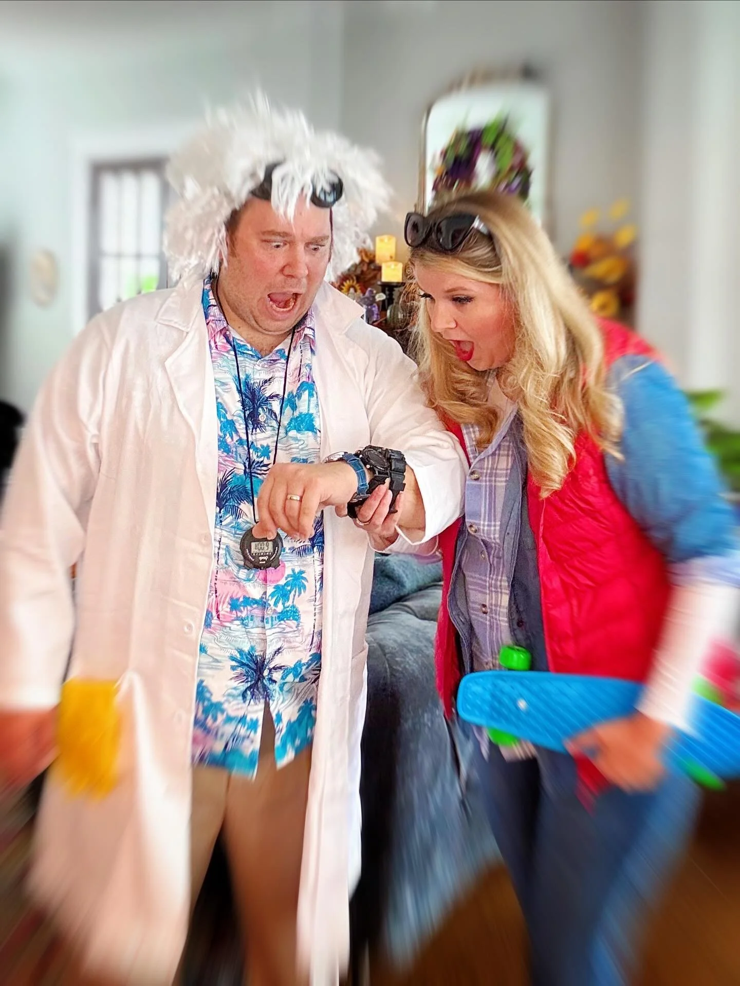 Happy Halloween! 🎃 Scott and are ready to blast back to the future, but before we go, my last episode of Vlogtober is live! Make sure to check it out before spooky season ends. 

We&rsquo;re excited to hand out candy for the first time at this house