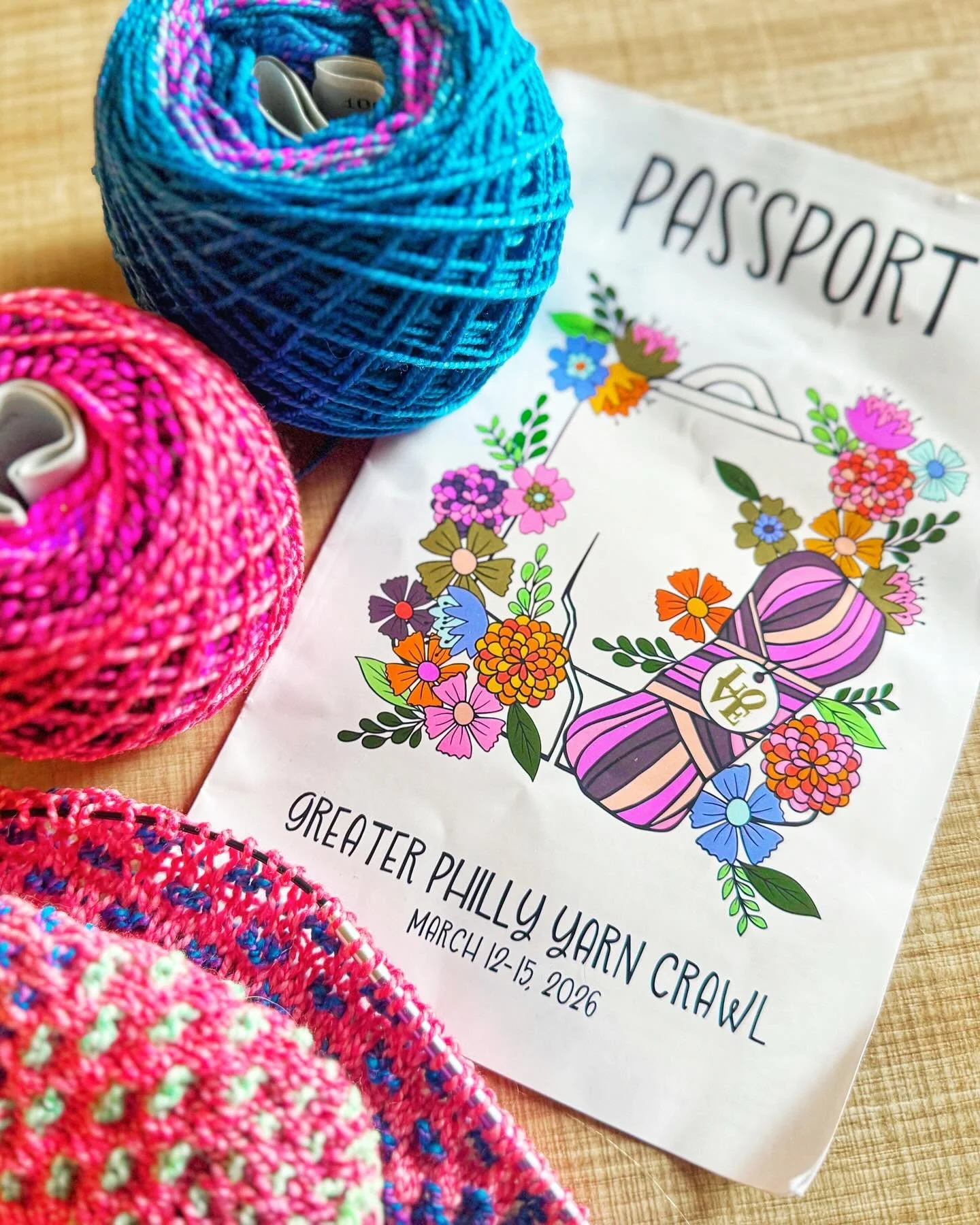 I guess I&rsquo;m not surprised that this was how my @phillyyarncrawl turned out 😂 I told Scott I was practicing restraint. And yet&hellip;

The good news is I have projects in mind for almost all of this yarn, so at least that&rsquo;s progress&hell