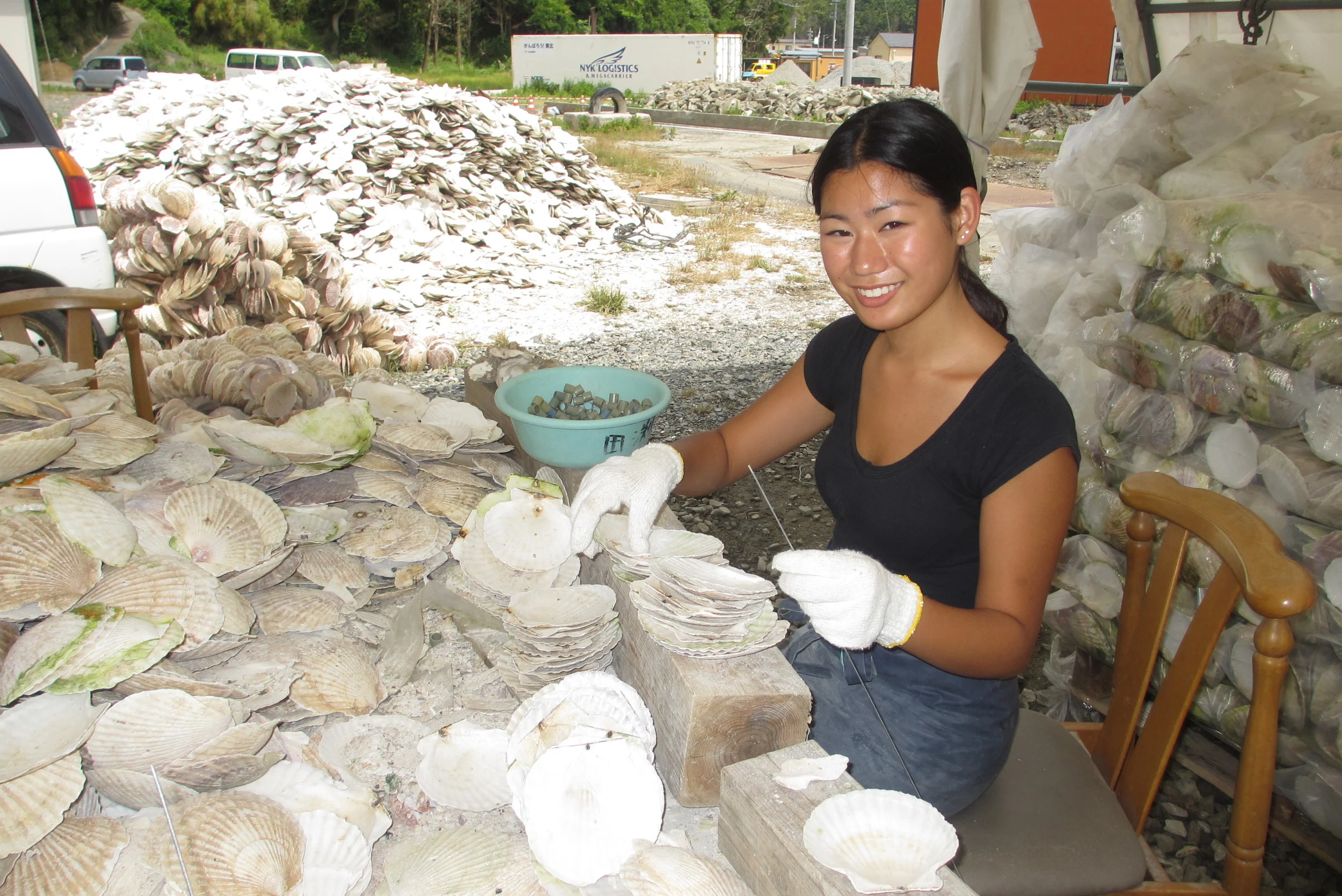 Helping with the next oyster crop