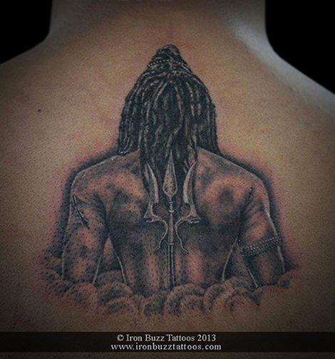 Shiva tattoo on chest  Shaillys Tattoo Studio  Jhaiho