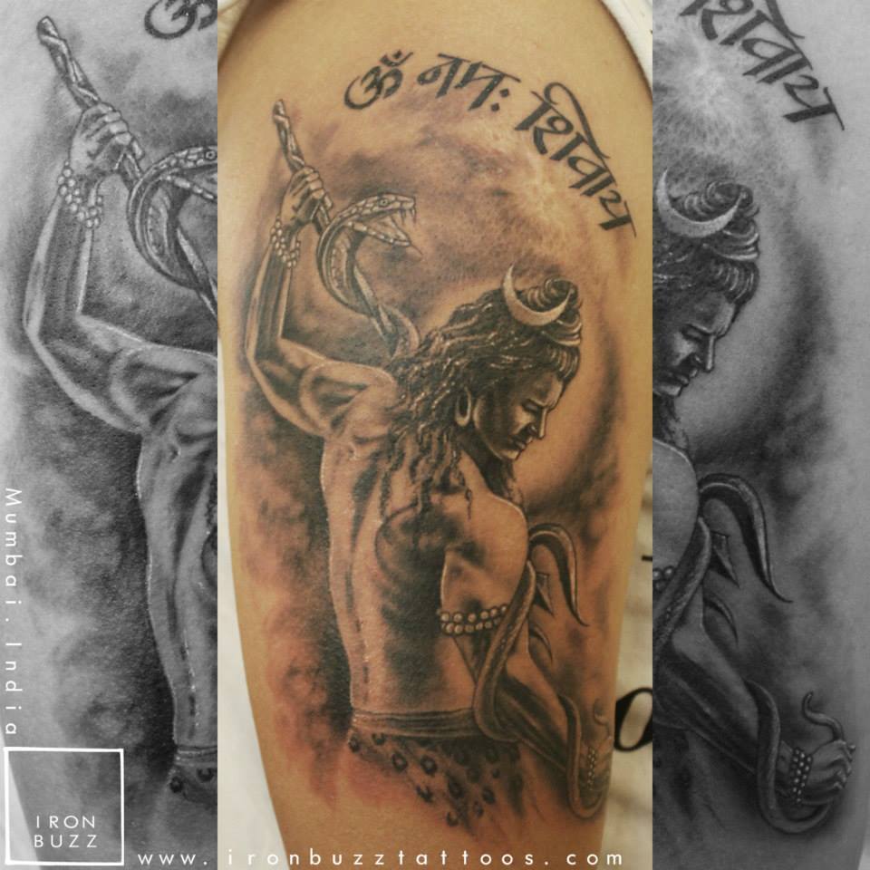 Lord Shiva Tattoo 'The Lord is Back' series by Eric Jason D'souza - Iron  Buzz Tattoos