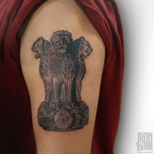 Update 91+ about india map tattoo super cool .vn