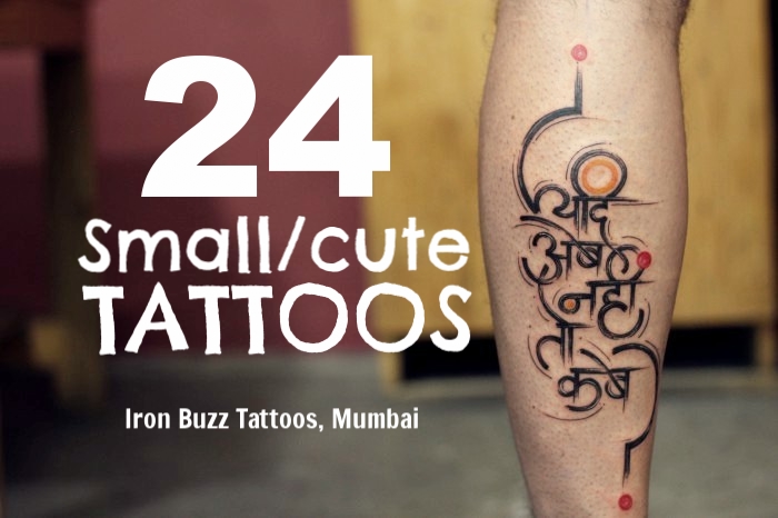 24 Inspiring Small/Cute Tattoos For Boys and Girls - Iron Buzz Tattoos