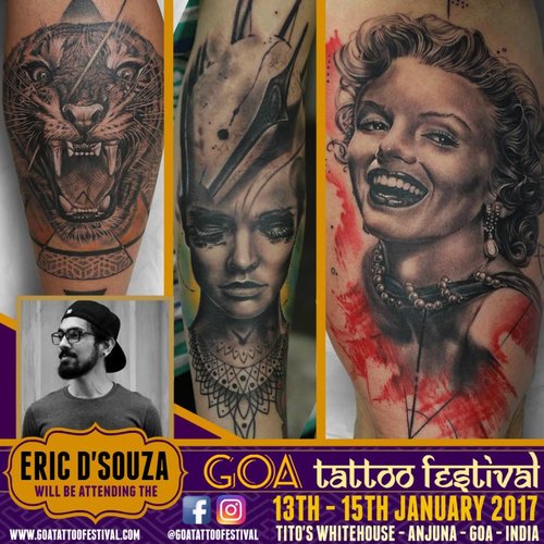IRON BUZZ TATTOOS @ Goa Tattoo Festival 2017 - Iron Buzz Tattoos