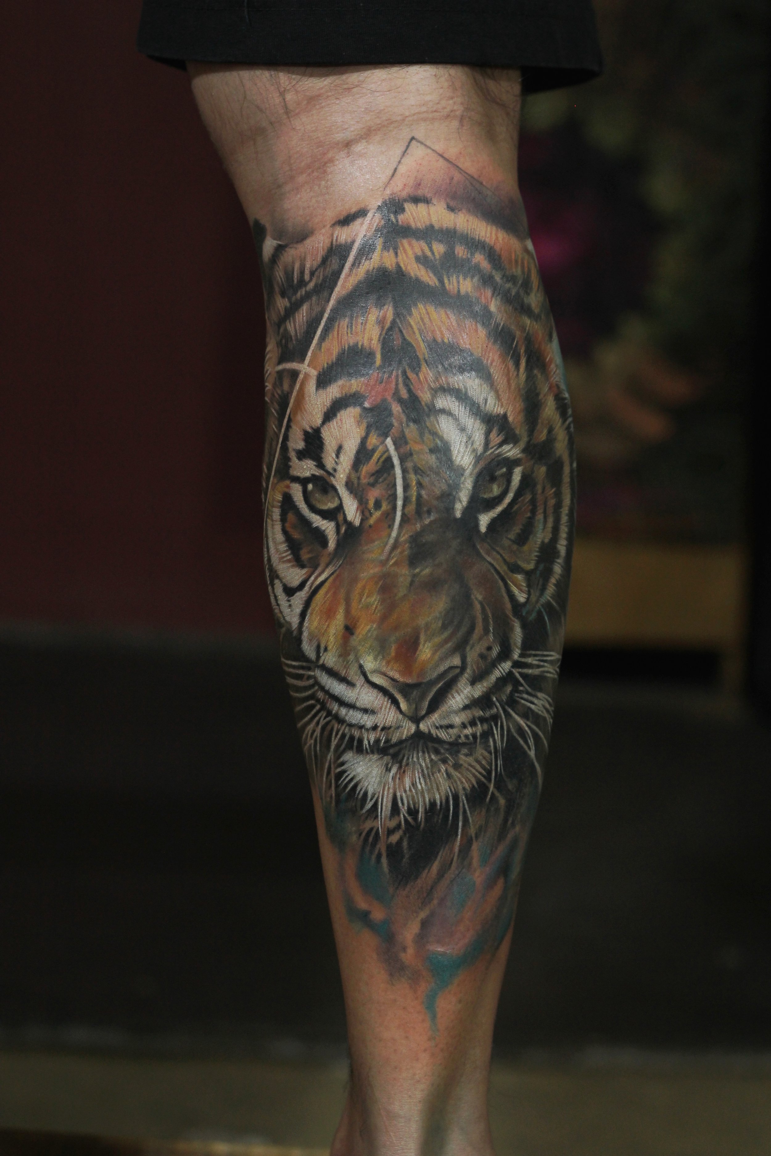 Bollywood Actor Kunal Khemu gets a Tiger Tattoo and you
