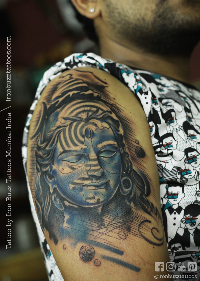 Amazing Shiva Tattoos And Their Meanings  Macho tattoos  Best Tattoo  Studio in Hyderabad  Online Hyderabad