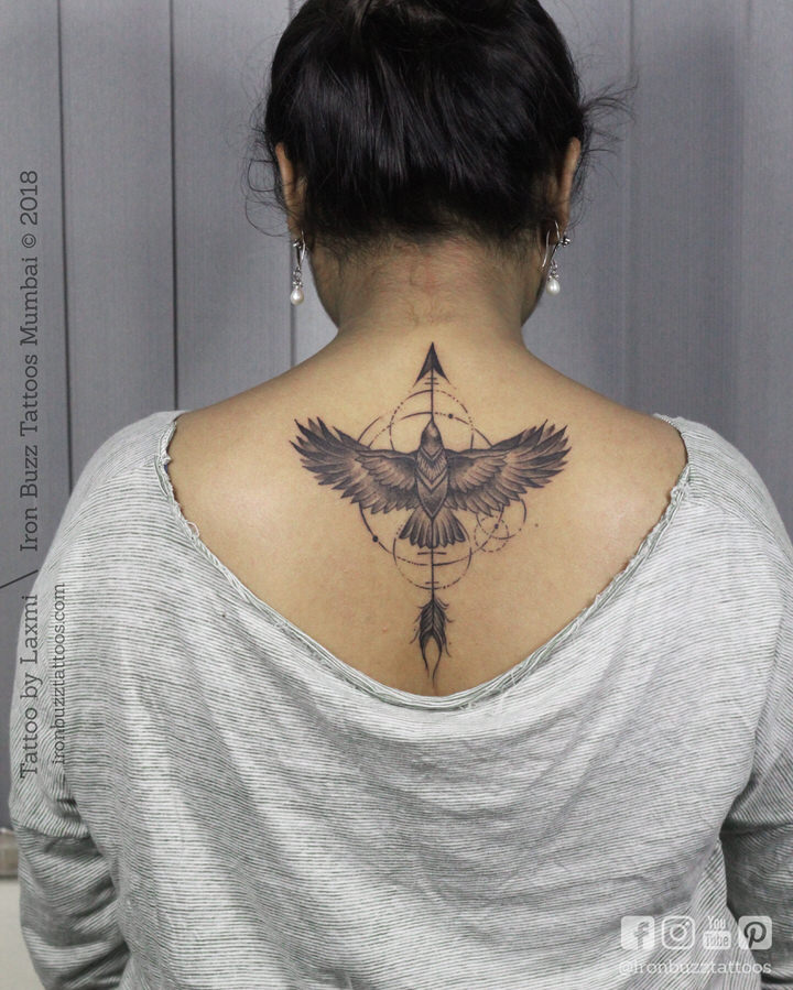 Image result for can yaman albatross tattoo  Erkek dövmeleri Kartal  dövmesi Geometrik dövmeler