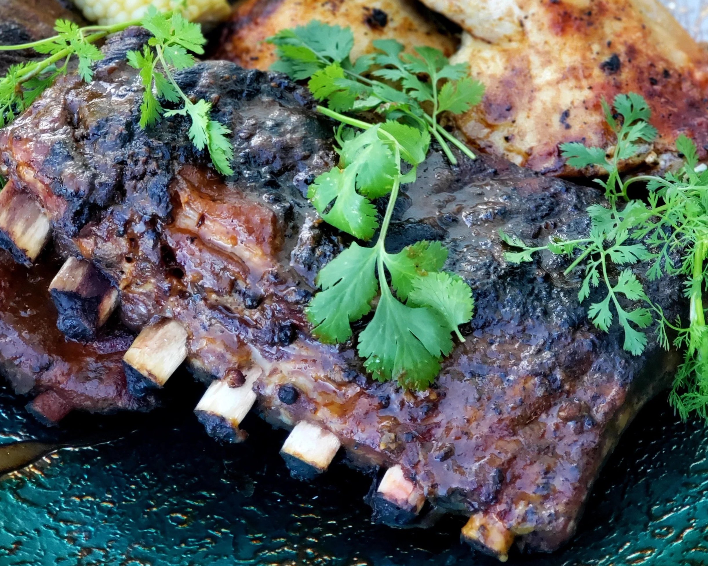 Smoked baby back ribs - Full rack (13 ribs)
