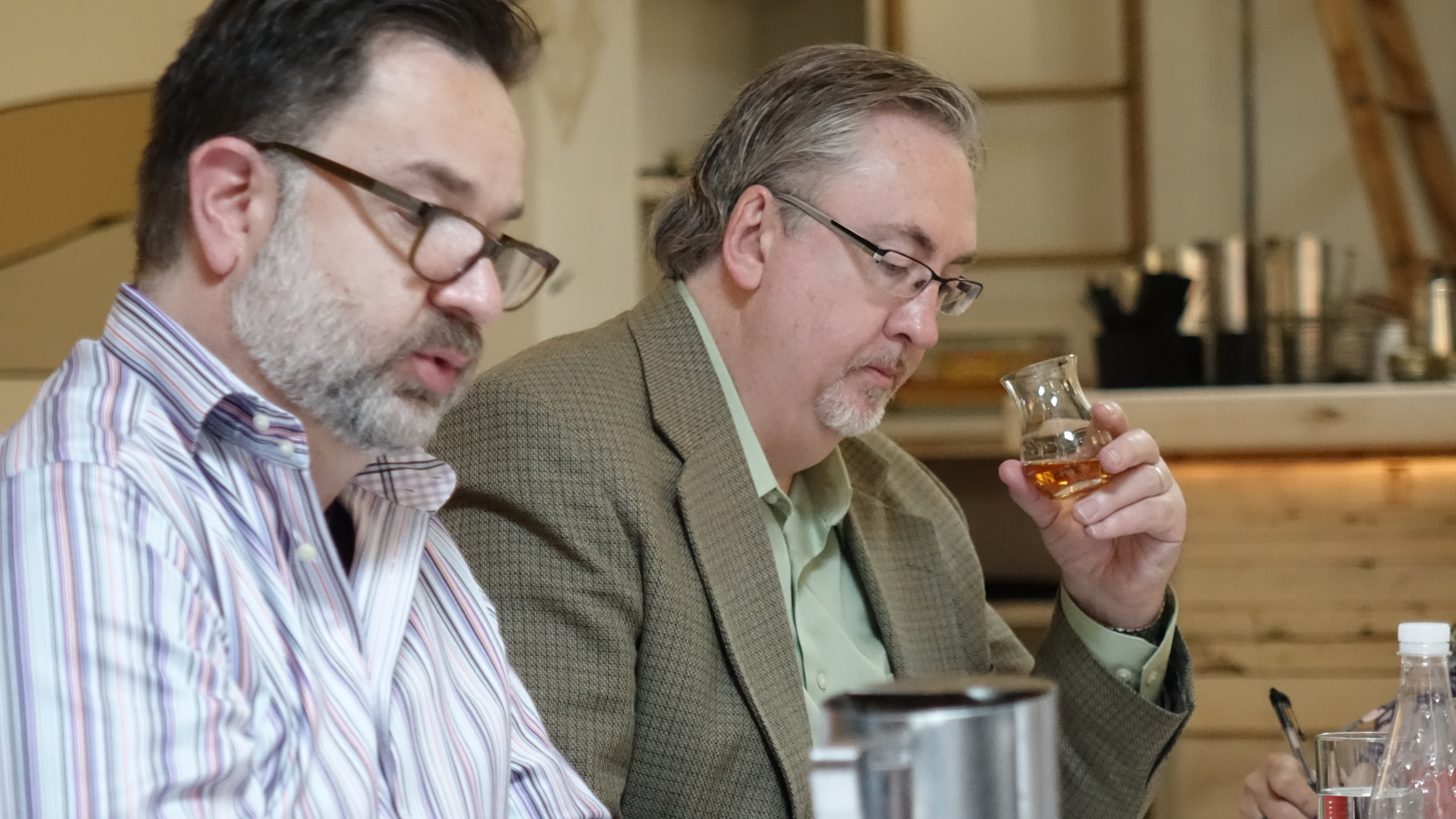 Adam Carmer & Ron Smith - International Whisky Competition