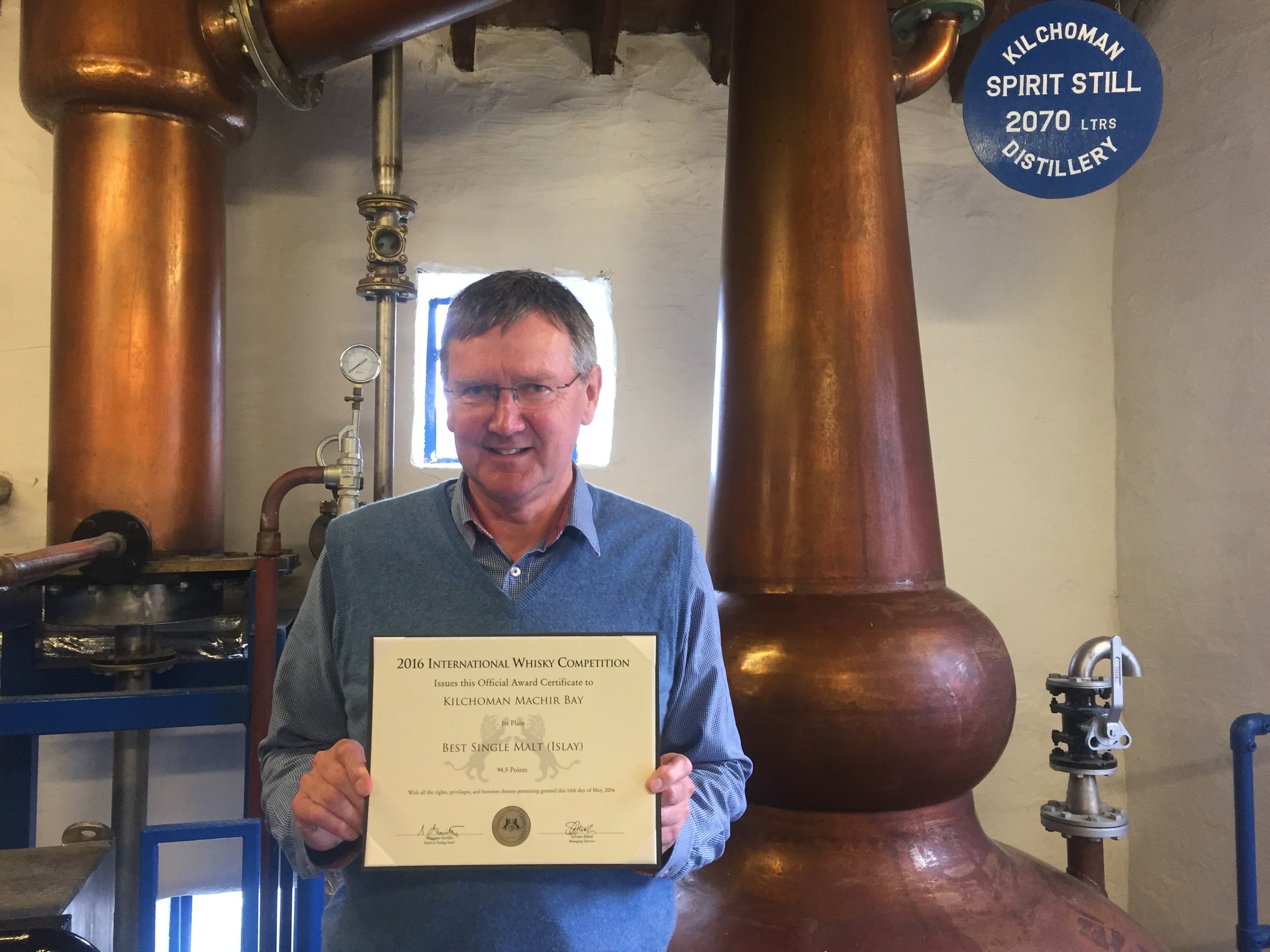 Anthony Wills, Master Distiller at Kilchoman Distillery