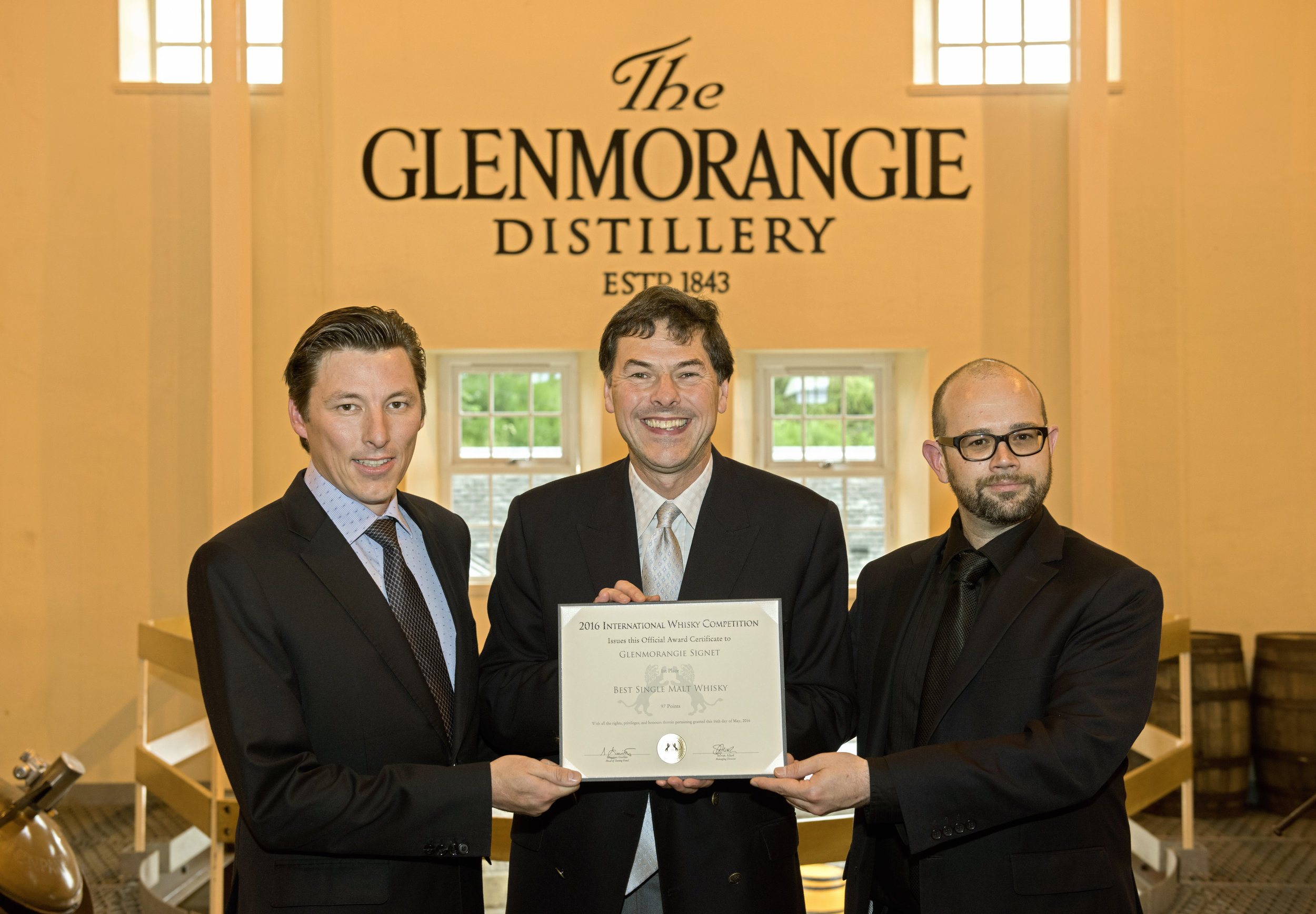 Dr Bill Lumsden, Glenmorangie,  Master Distiller of the Year