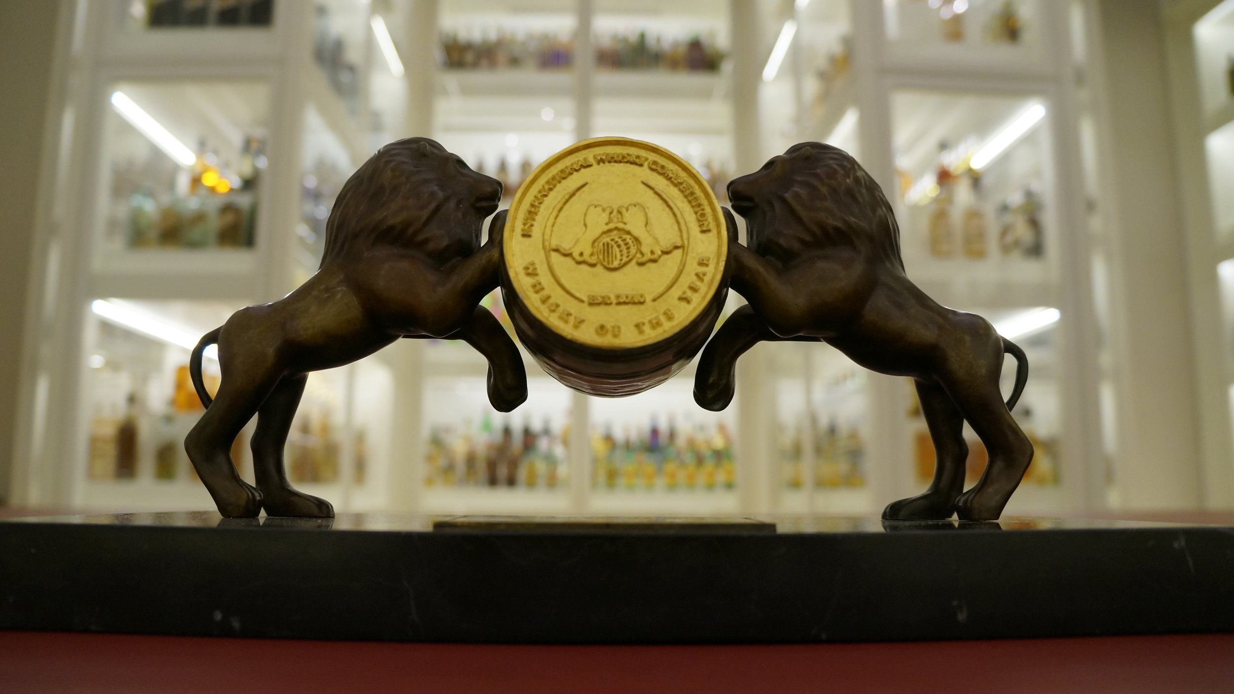 Golden Barrel Trophy at Diageo Archives