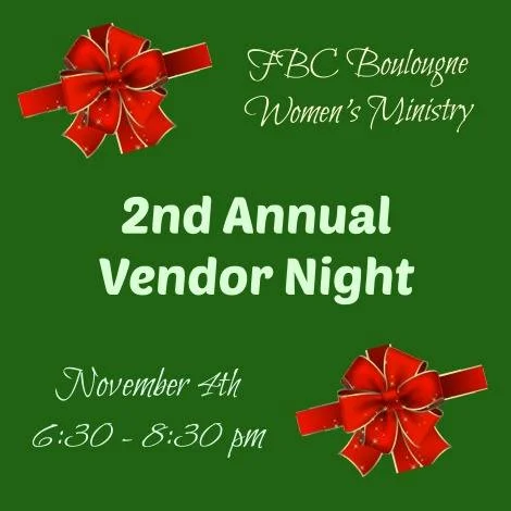 2nd Annual Women's Vendor Night