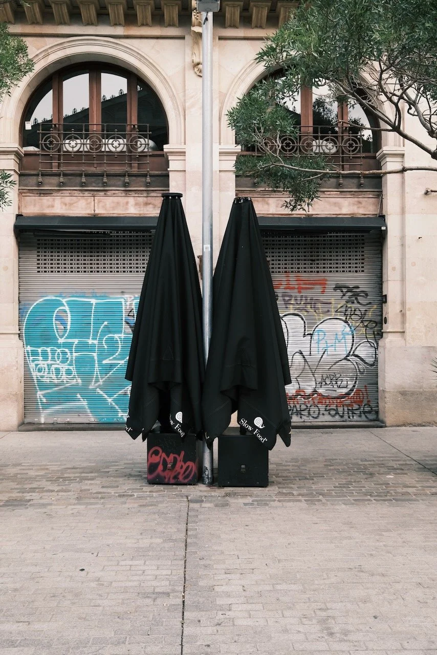 2 UMBRELLAS. 