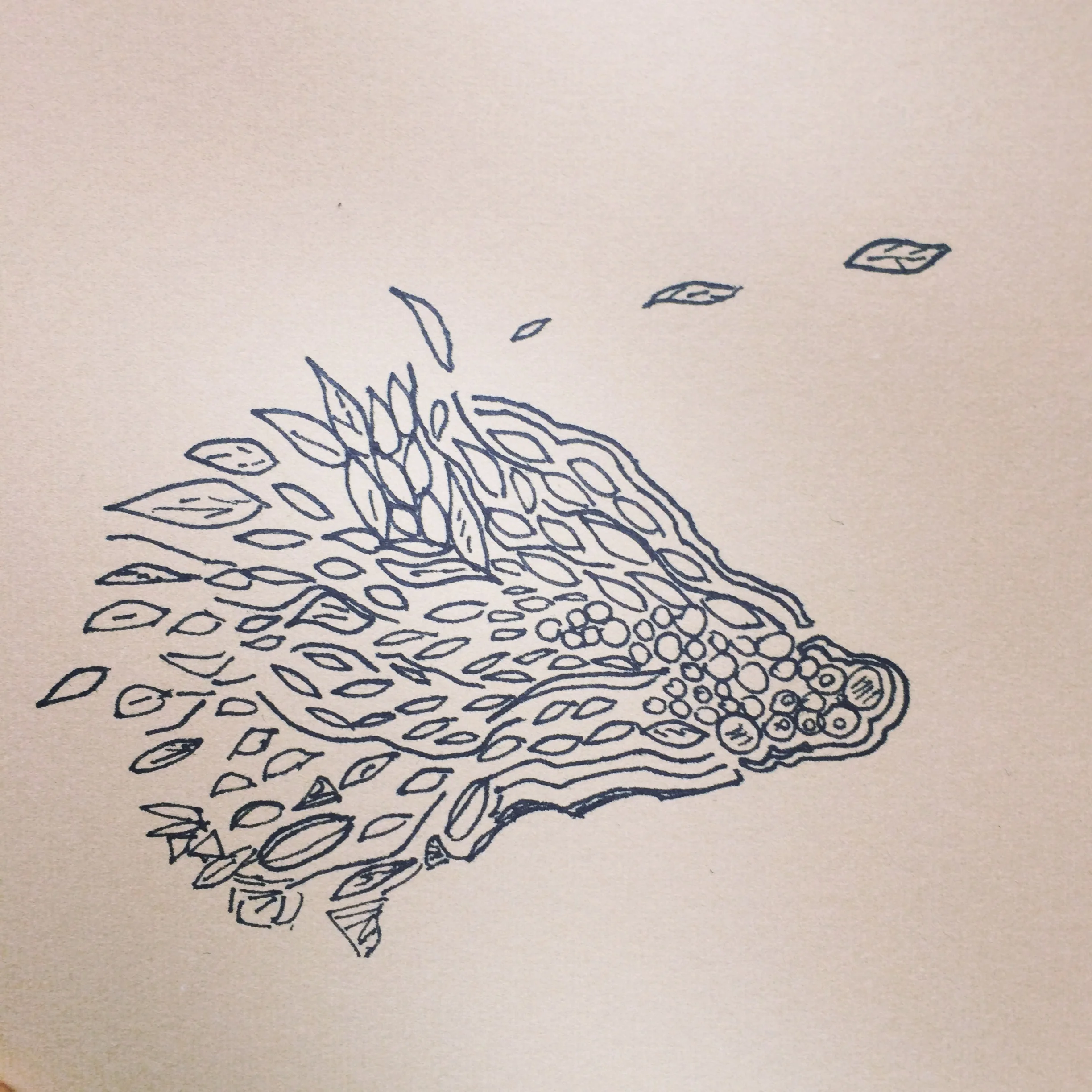 Lunch Drawing #8 (lifting?)