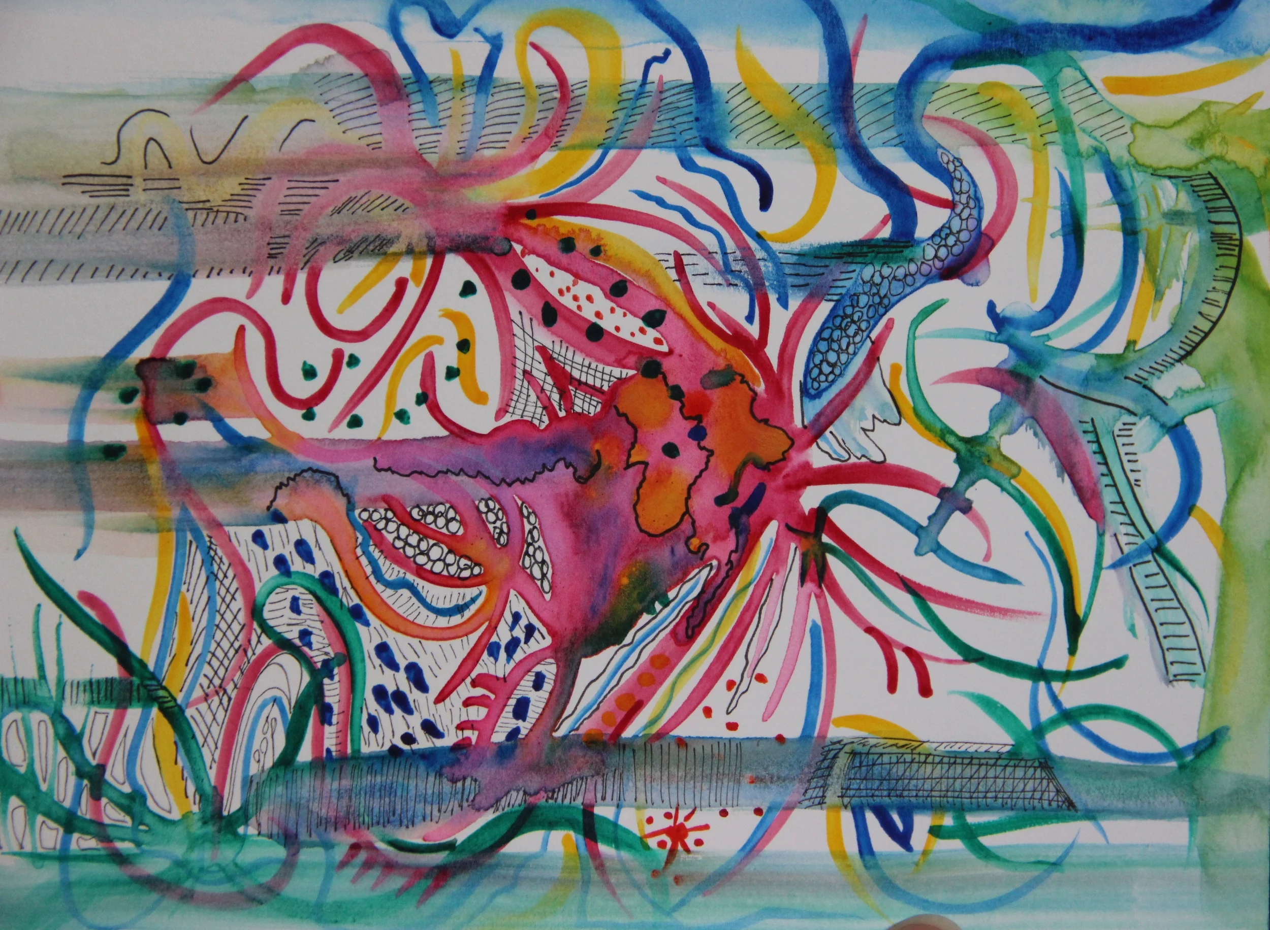 Lunch Drawing (untitled)