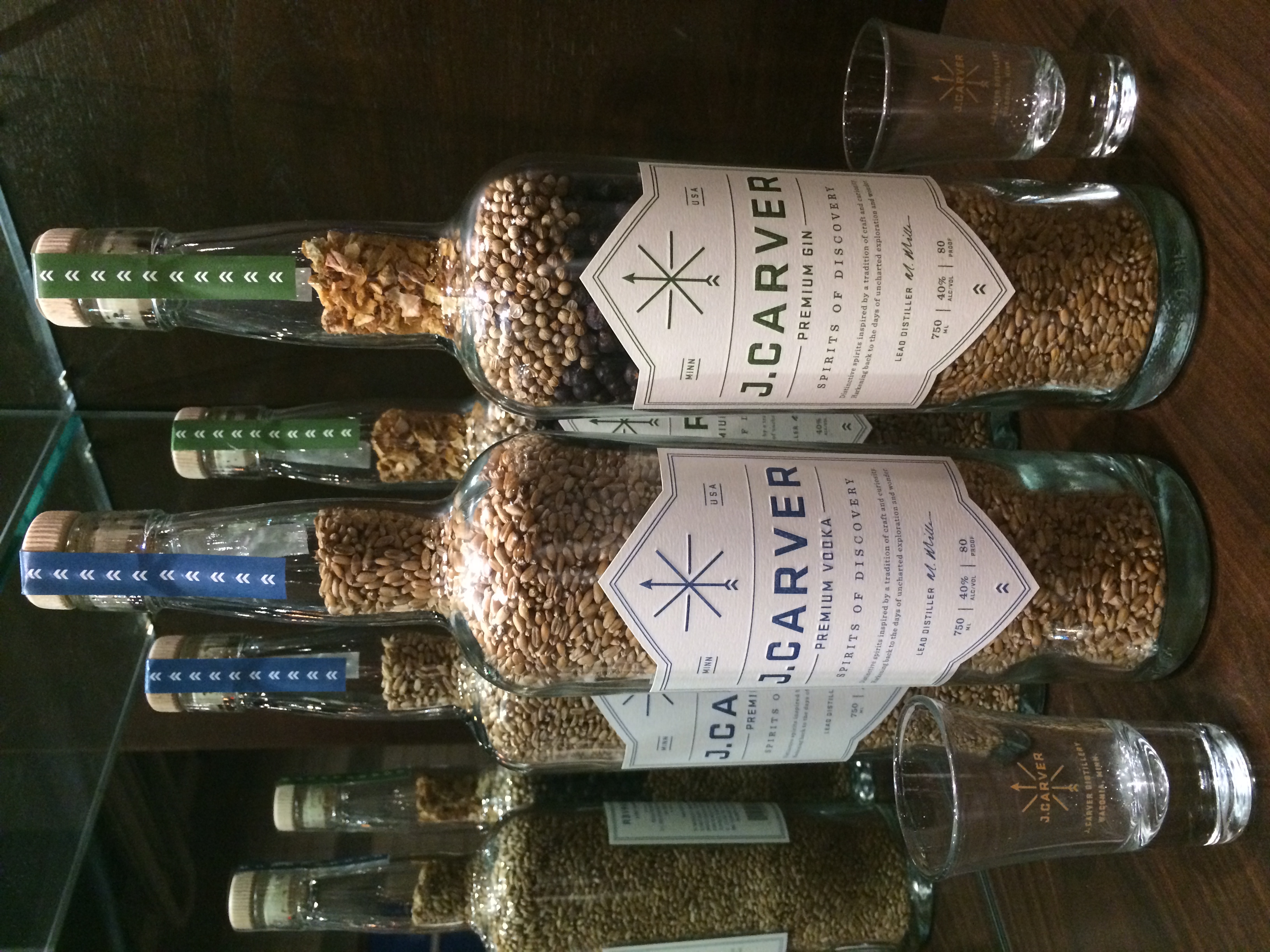 We are using local grain from 20 miles west of the distillery