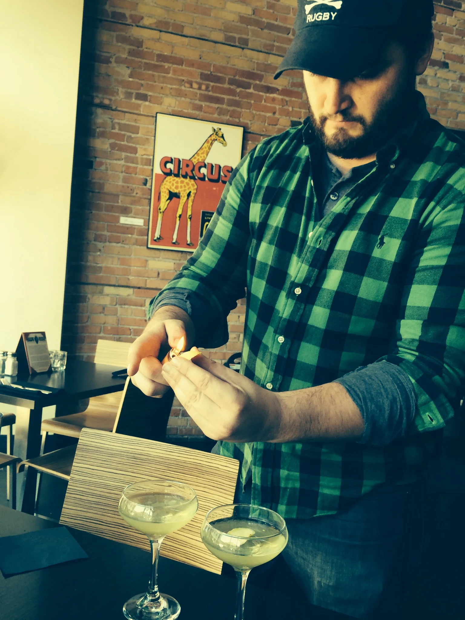 Matt at Zeitgeist Arts Cafe in Duluth
