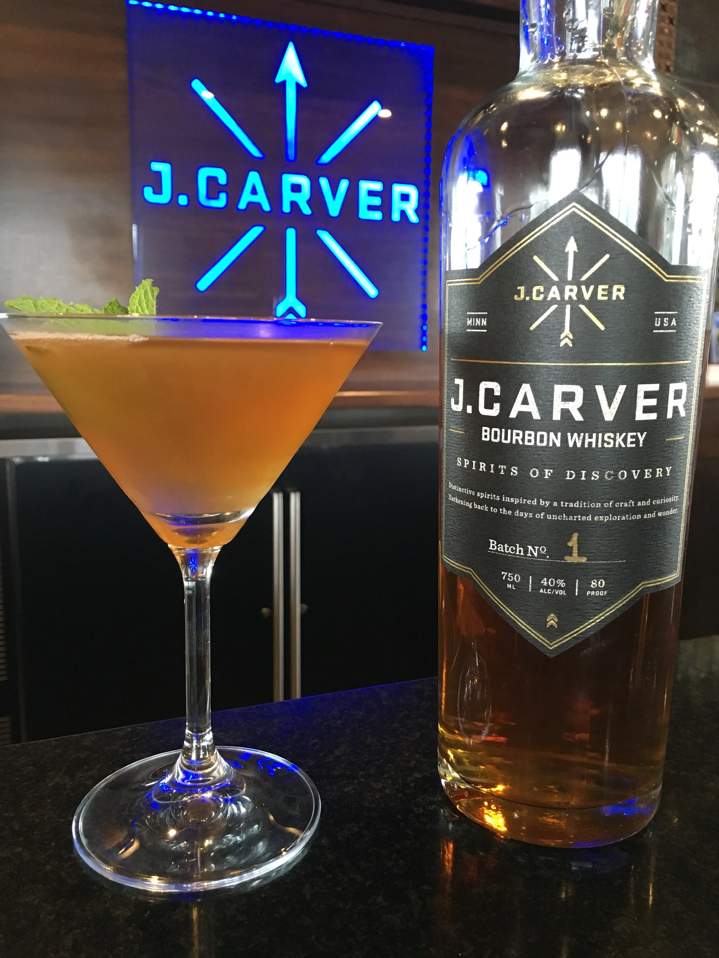 J. Carver Bourbon Whiskey Mint Julep #martinimonday
