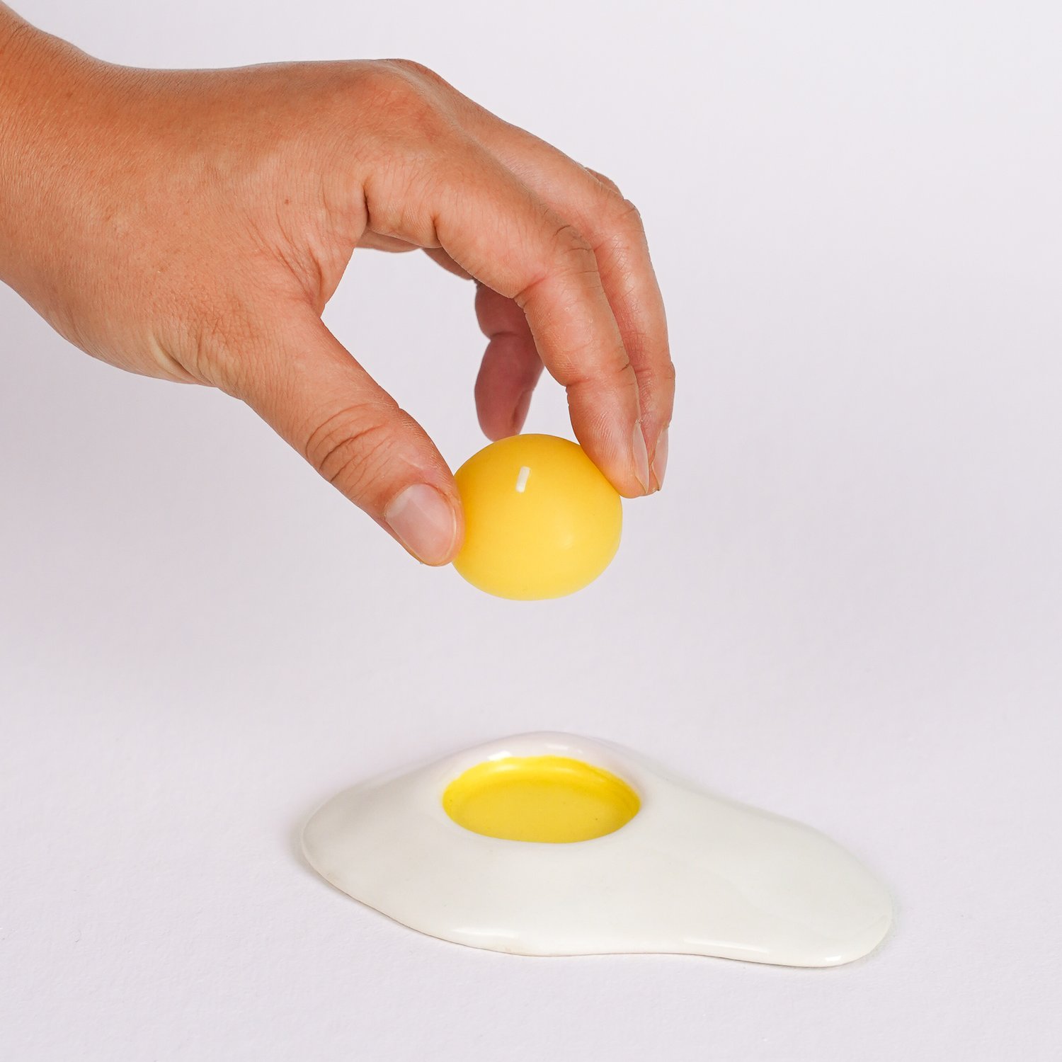 Ceramic Egg Tea Light Candle Holder — Collin Garrity