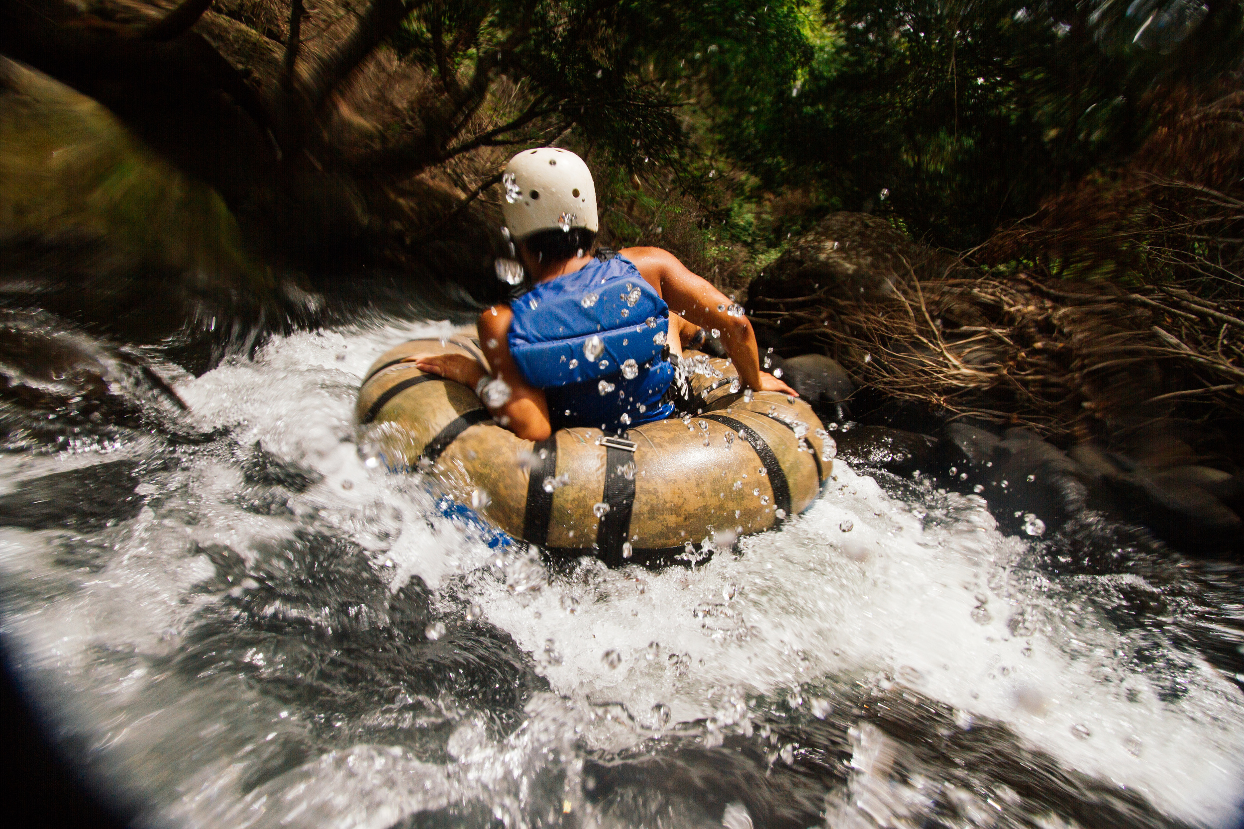 And went rubber dingy rafting. 