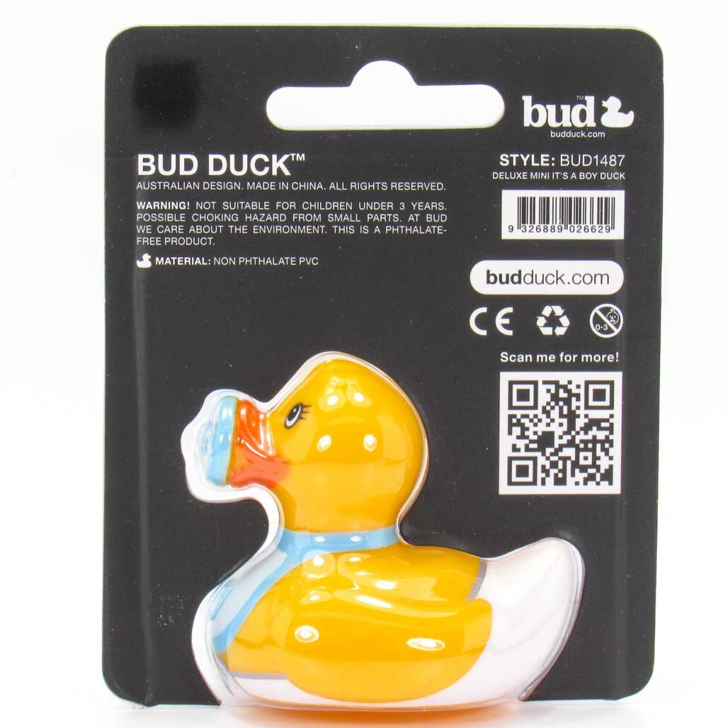 It's A Boy Mini Deluxe Bud Duck 