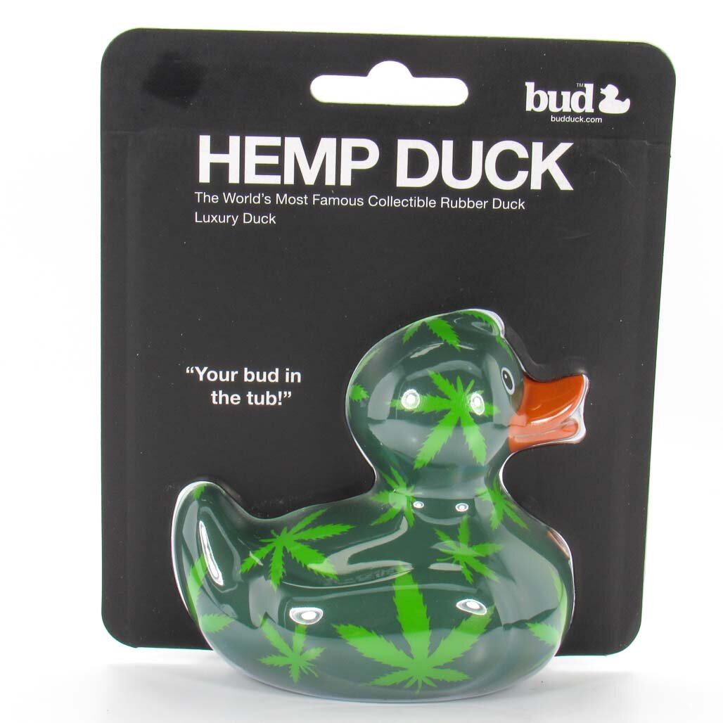 Bud Duck Mini Luxury Hemp Bath Toy 7cm Collectable Novelty Collectors Gift 
