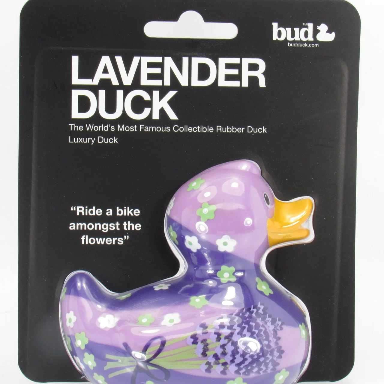 BUD1180-N LAVENDER-Summer-French-Provence-Rubber-Duck-BudDuck-2.jpg