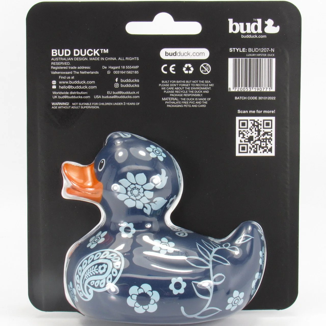 BUD1207-N HIPSTER-Boho-Soho-Rubber-Duck-Bud-2.jpg
