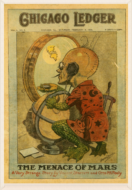 The Chicago Ledger cover for Feb. 4, 1922