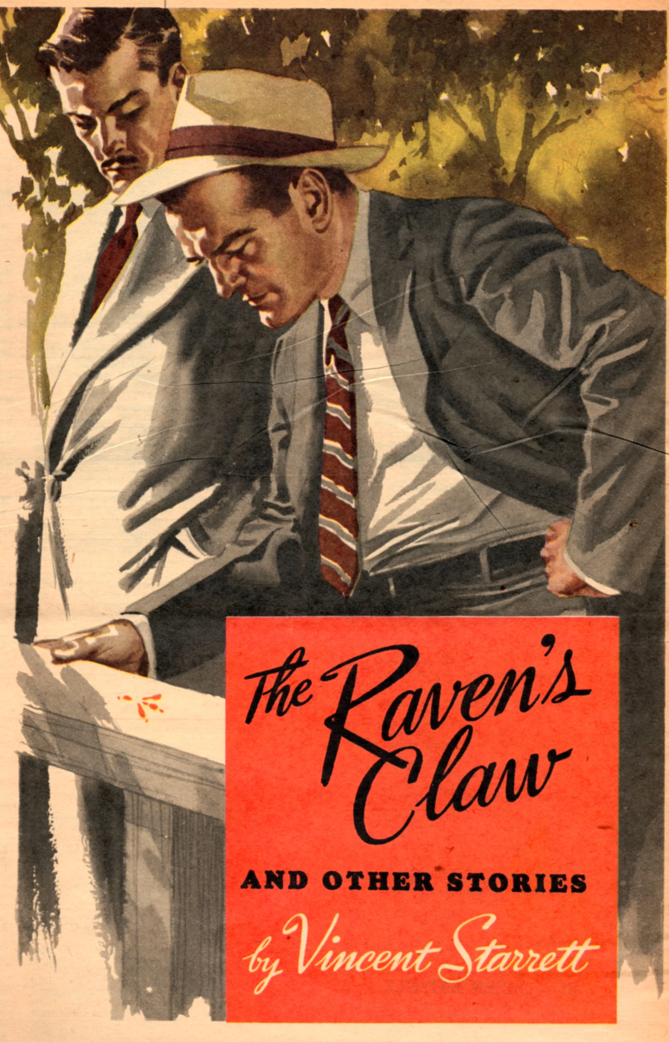Ben Dale's cover not only features Lavender, but a rare illustration of his Watson, "Gilly" Gilruth.