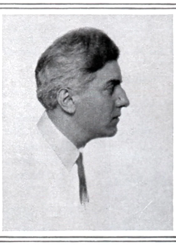 Published in 1929 in a clothing catalog for the Michigan department store Oppenheim's, this image accompanied an essay entitled "Fashions in Fiction." The essay will be the subject of a future post. I've never seen this handsome profile photograph printed anywhere except in this obscure catalog, so I made it the icon for this blog.