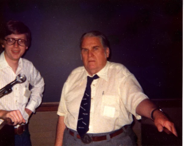 Me and JBS in 1980. From my collection.