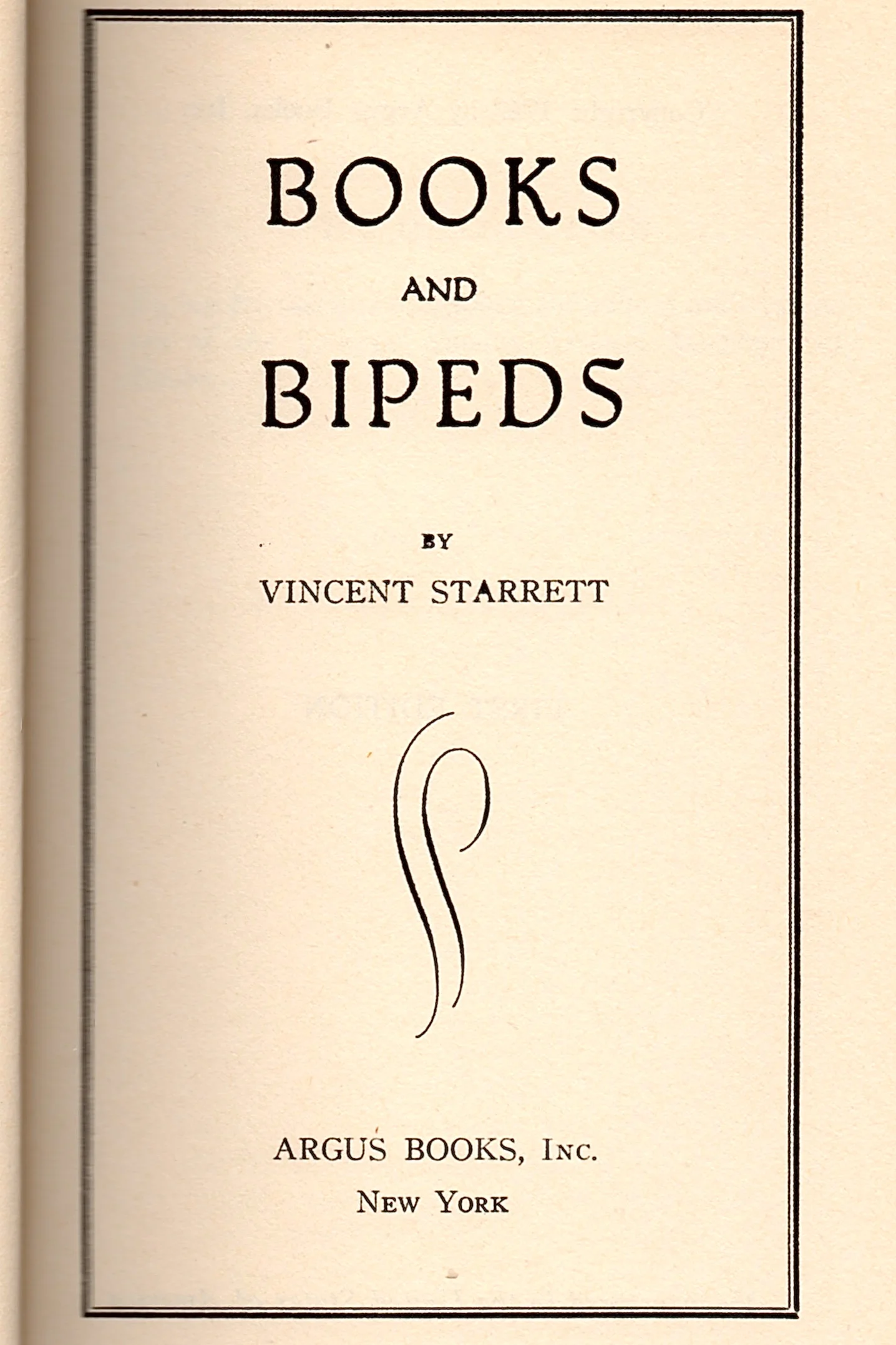 The last book of Starrett's work published by Ben Abramson.