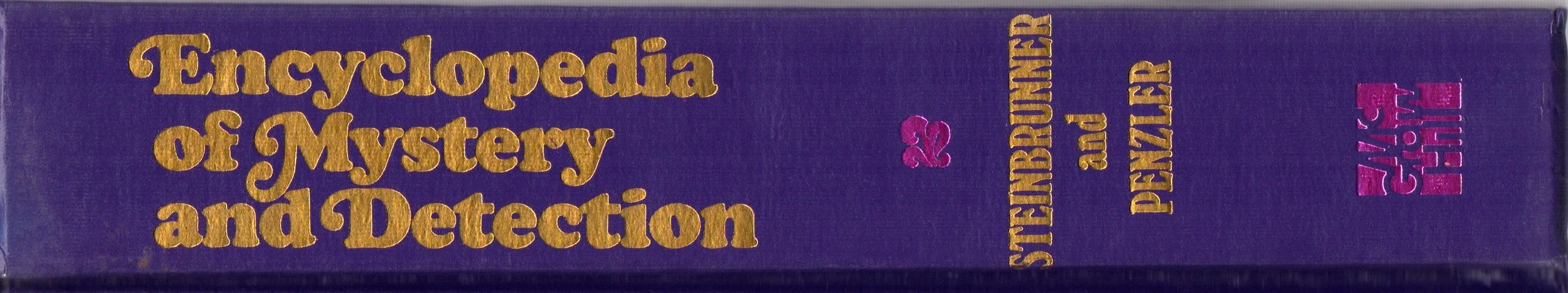 The spine to the book's cover.
