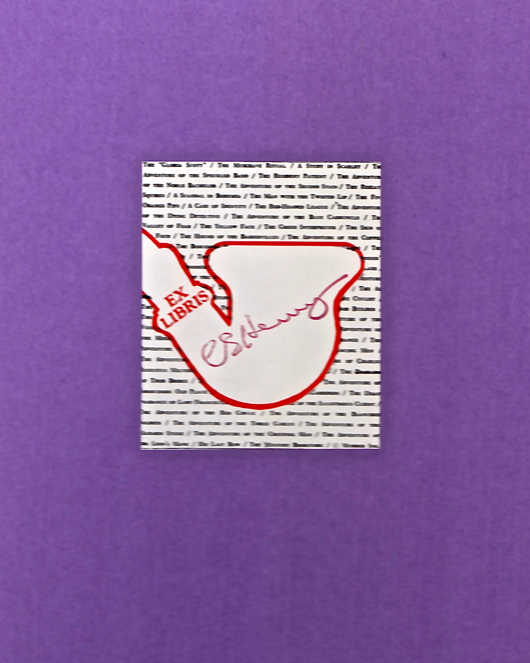 My copy was a gift by Charles E. Henry Jr., as the handsome bookplate attests. You can learn more about him below.
