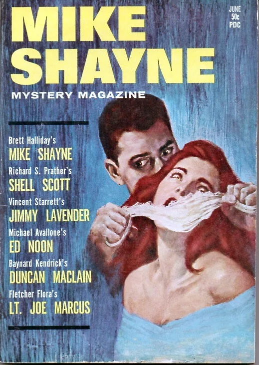 The coverline should read: "Vincent Starrett's Jimmie Lavender."