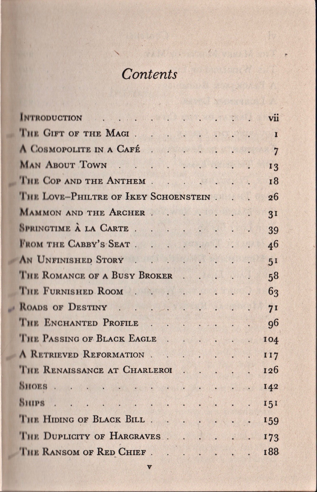 Best of O. Henry Table of Contents 1.jpg