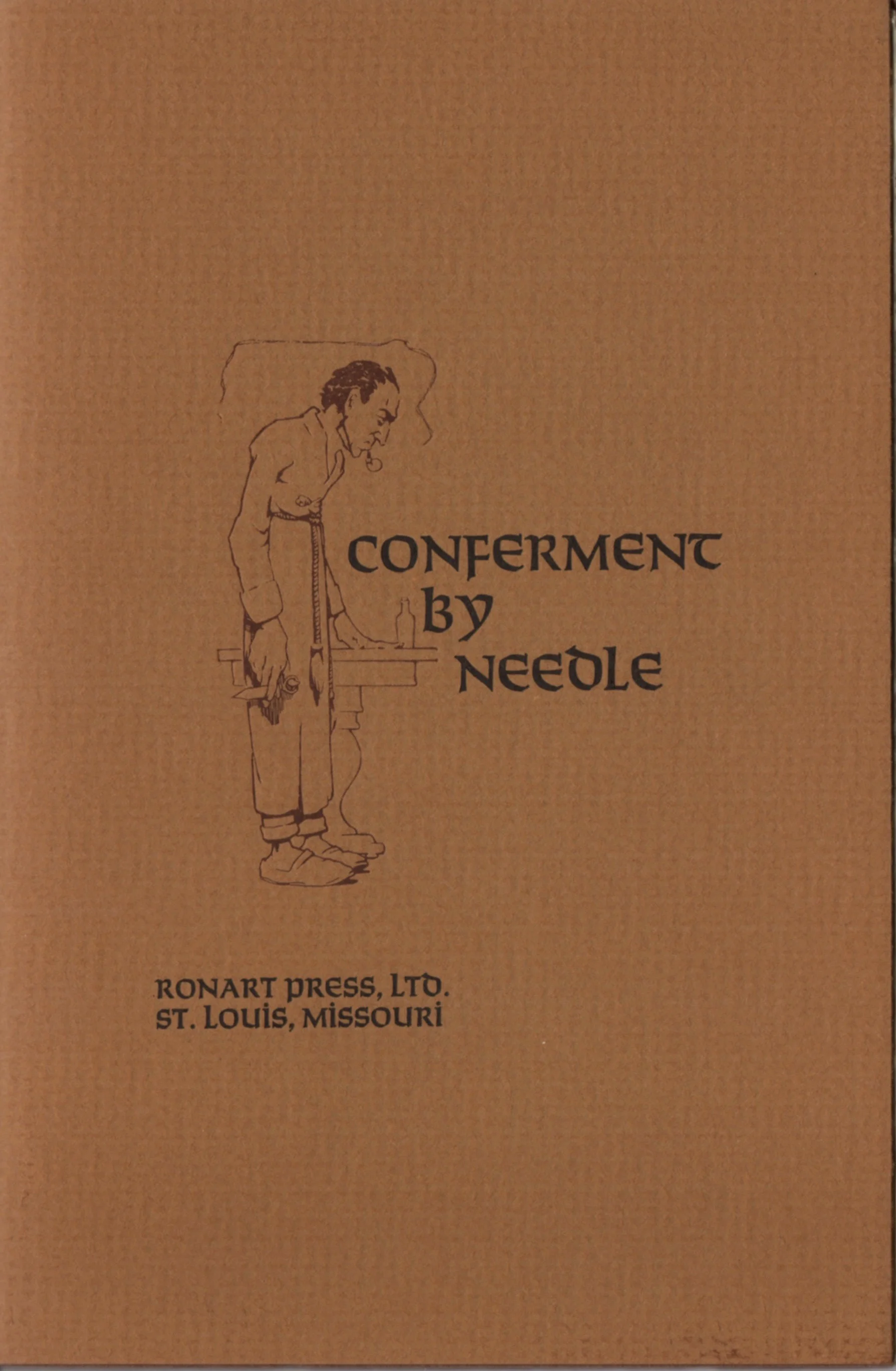 Murphy used this plate as the cover image for Conferment by Needle , which holds the brief correspondence between Starrett and T.S. Eliot. Starrett offers to confer upon Eliot membership in the Hounds of the Baskerville (sic).