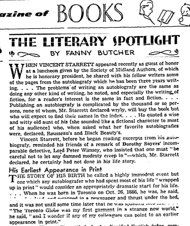 Part 1 of 3 from the Chicago Tribune for Jan. 4, 1953.
