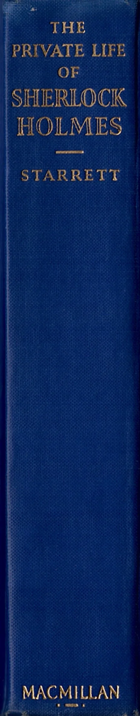 The book spine