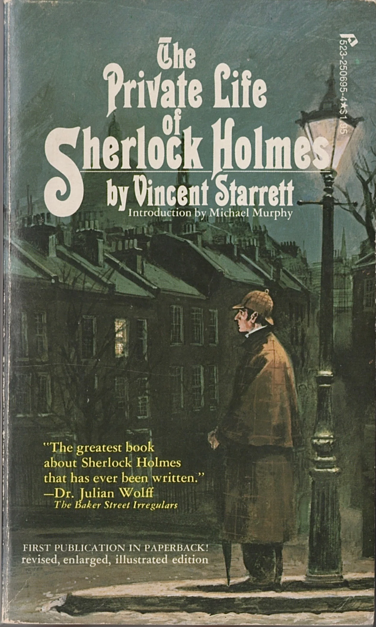 The cover of the Pinnacle 1975 edition. All these years later, it still makes me smile when I find it for sale in a used bookshop.