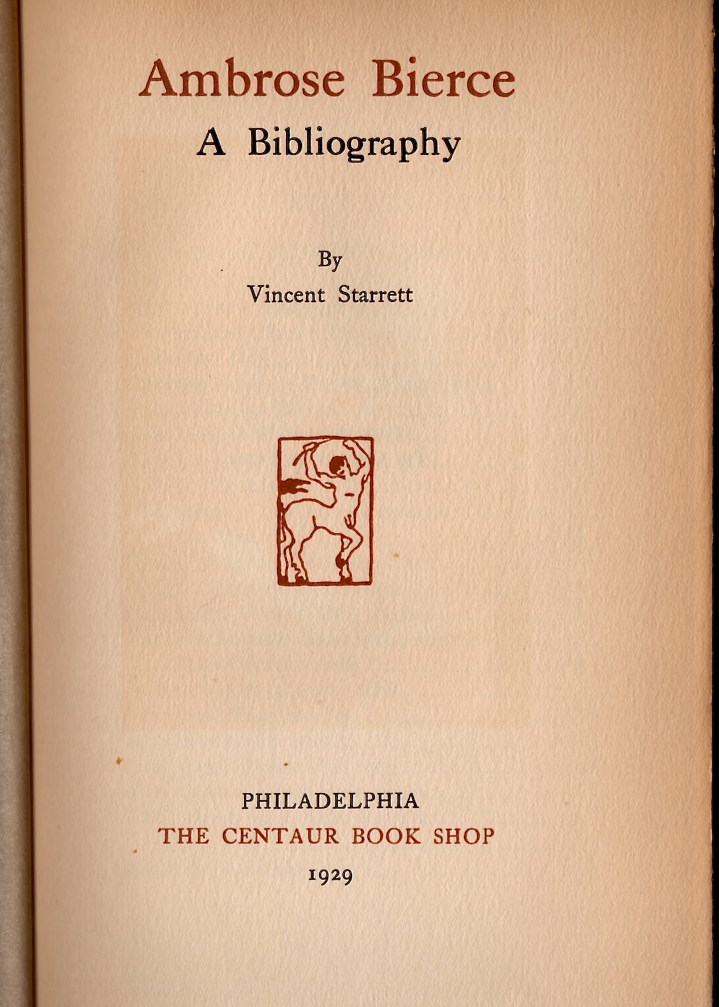 The title page.