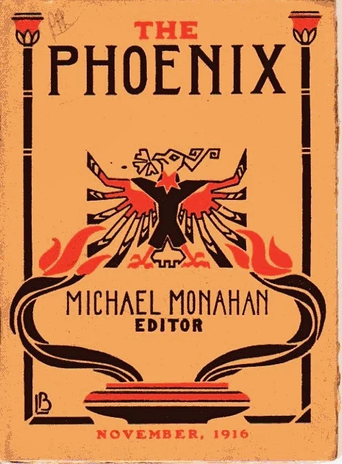 The Phoenix, where some of Starrett’s earliest poetry was published.