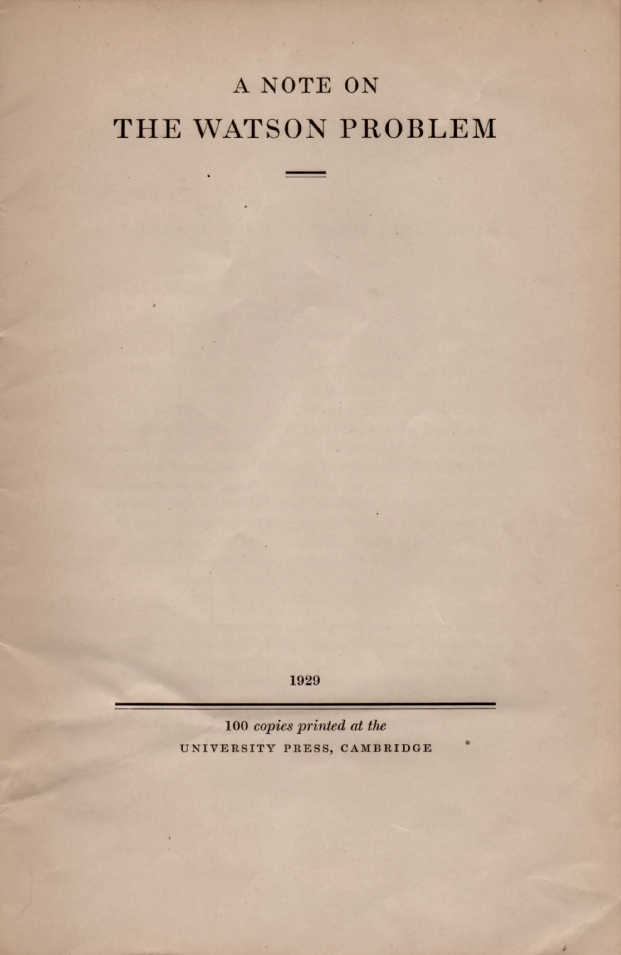 Sincerely Yours S C Roberts Studies In Starrett